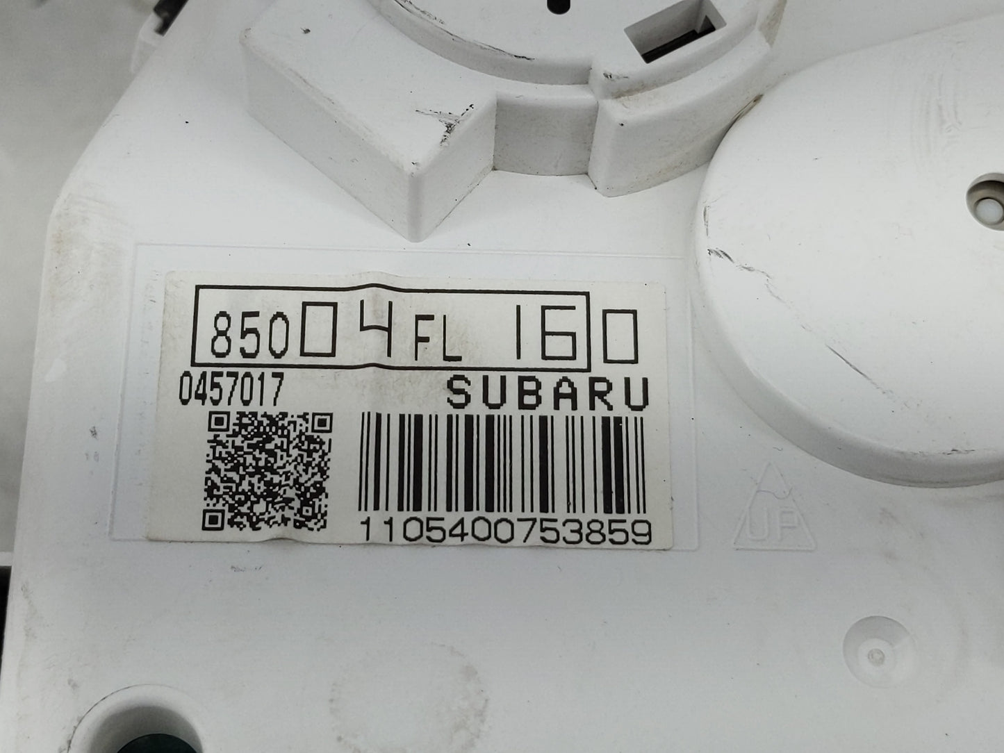 2019 Subaru Xv Instrument Cluster Speedometer Gauges P/N:85004FL160 Fits OEM Used Auto Parts - Oemusedautoparts1.com