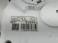 2019 Subaru Xv Instrument Cluster Speedometer Gauges P/N:85004FL160 Fits OEM Used Auto Parts - Oemusedautoparts1.com