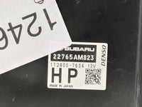 2019 Subaru Xv PCM Engine Control Computer ECU ECM PCU OEM P/N:22765AM823 Fits OEM Used Auto Parts - Oemusedautoparts1.com