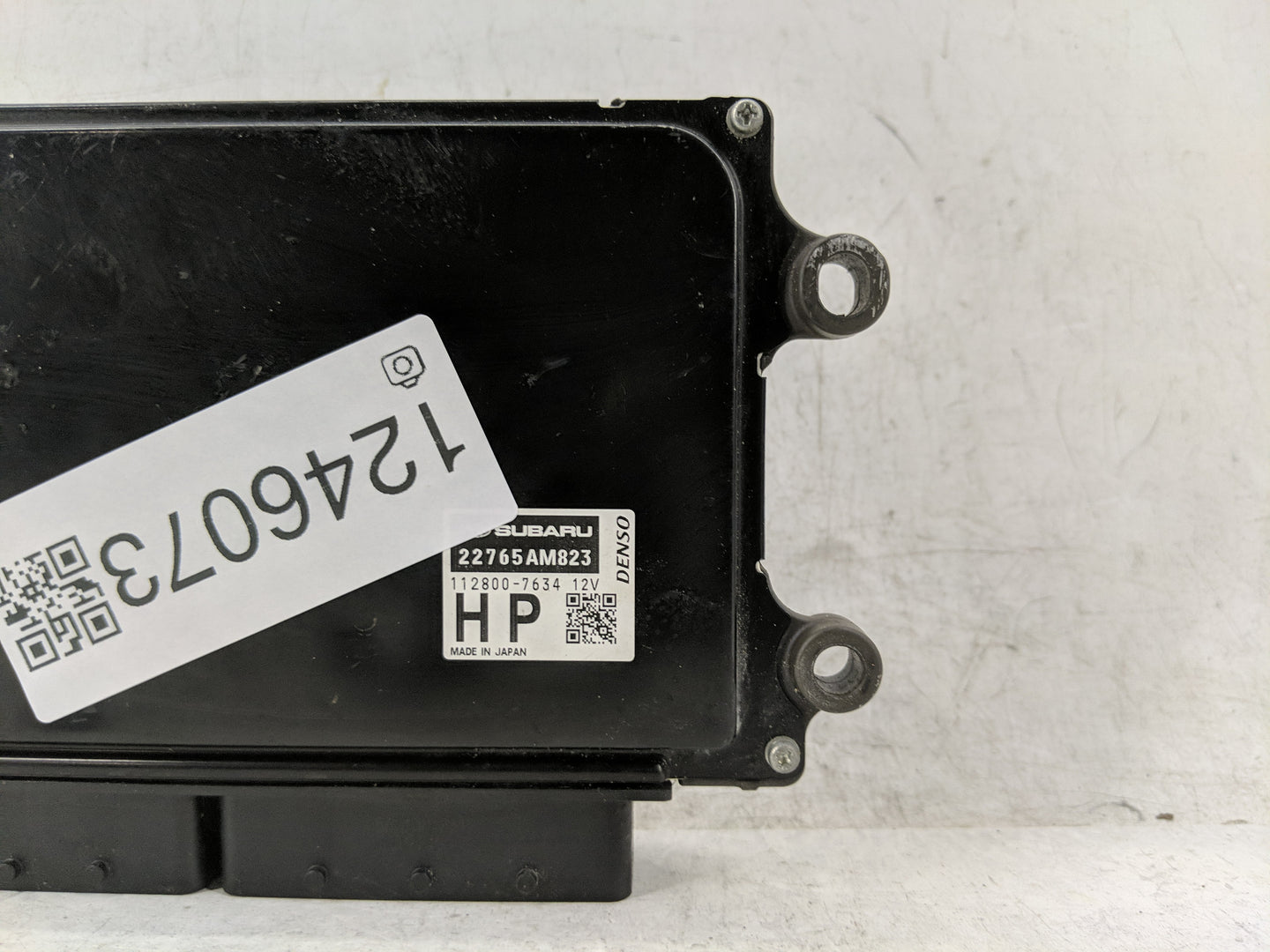 2019 Subaru Xv PCM Engine Control Computer ECU ECM PCU OEM P/N:22765AM823 Fits OEM Used Auto Parts - Oemusedautoparts1.com