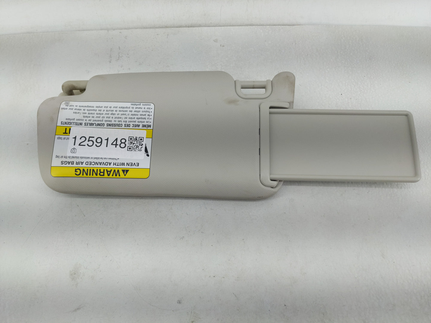 2019 Subaru Xv Sun Visor Shade Replacement Passenger Right Mirror Fits Fits 2021 2022 OEM Used Auto Parts - Oemusedautoparts
