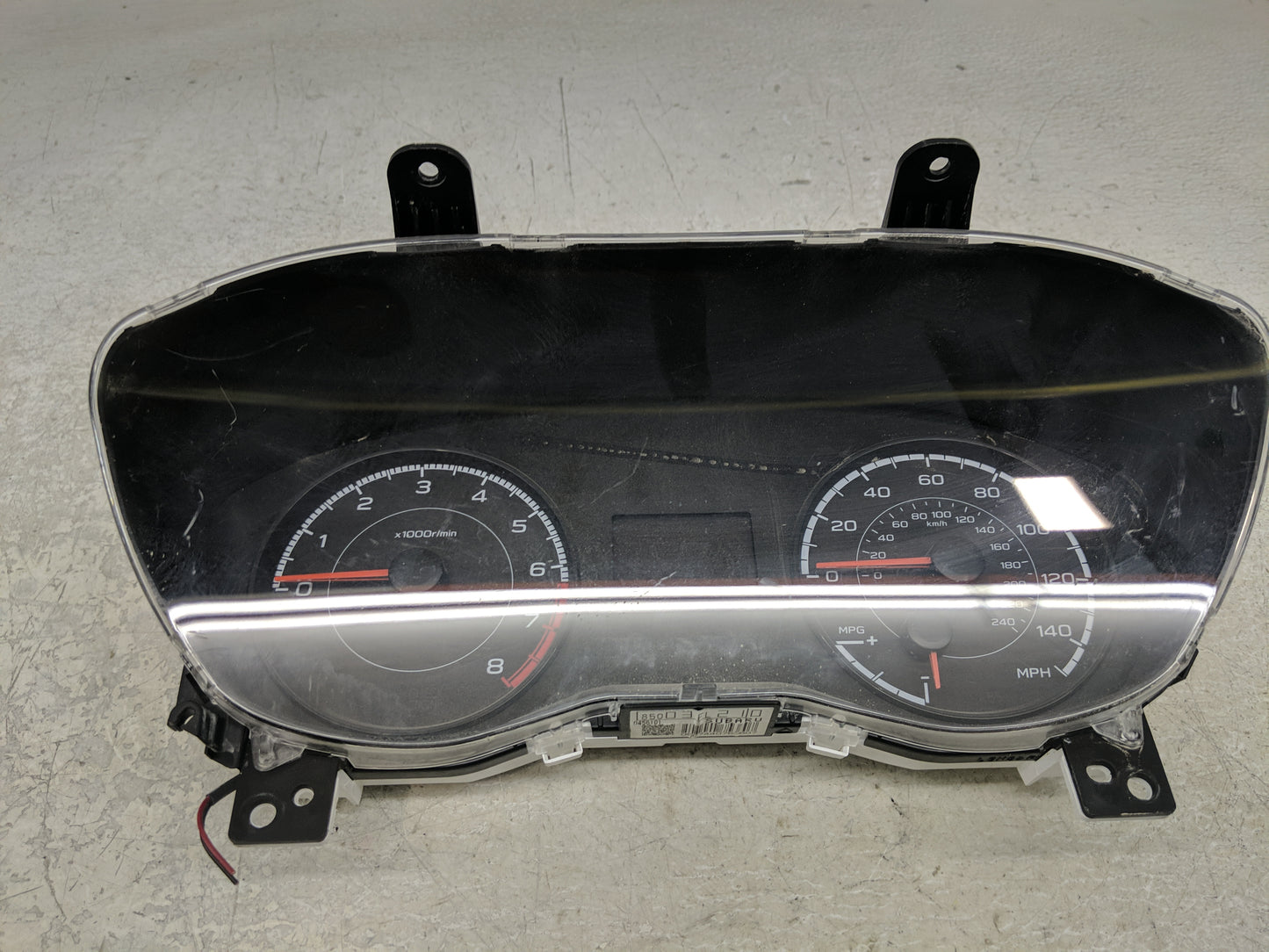 2019 Subaru Xv Instrument Cluster Speedometer Gauges P/N:85003FL210 Fits OEM Used Auto Parts - Oemusedautoparts1.com