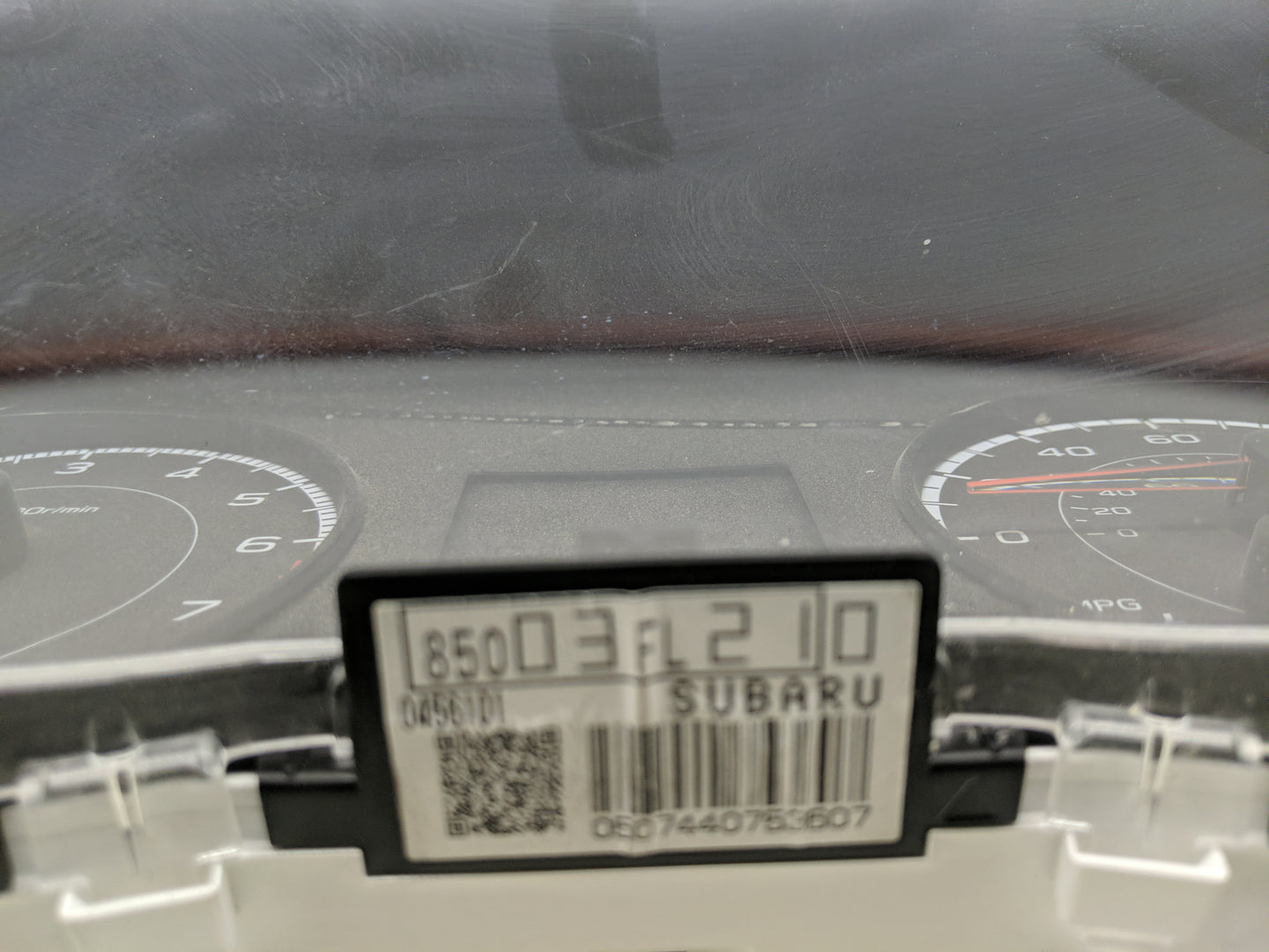 2019 Subaru Xv Instrument Cluster Speedometer Gauges P/N:85003FL210 Fits OEM Used Auto Parts - Oemusedautoparts1.com