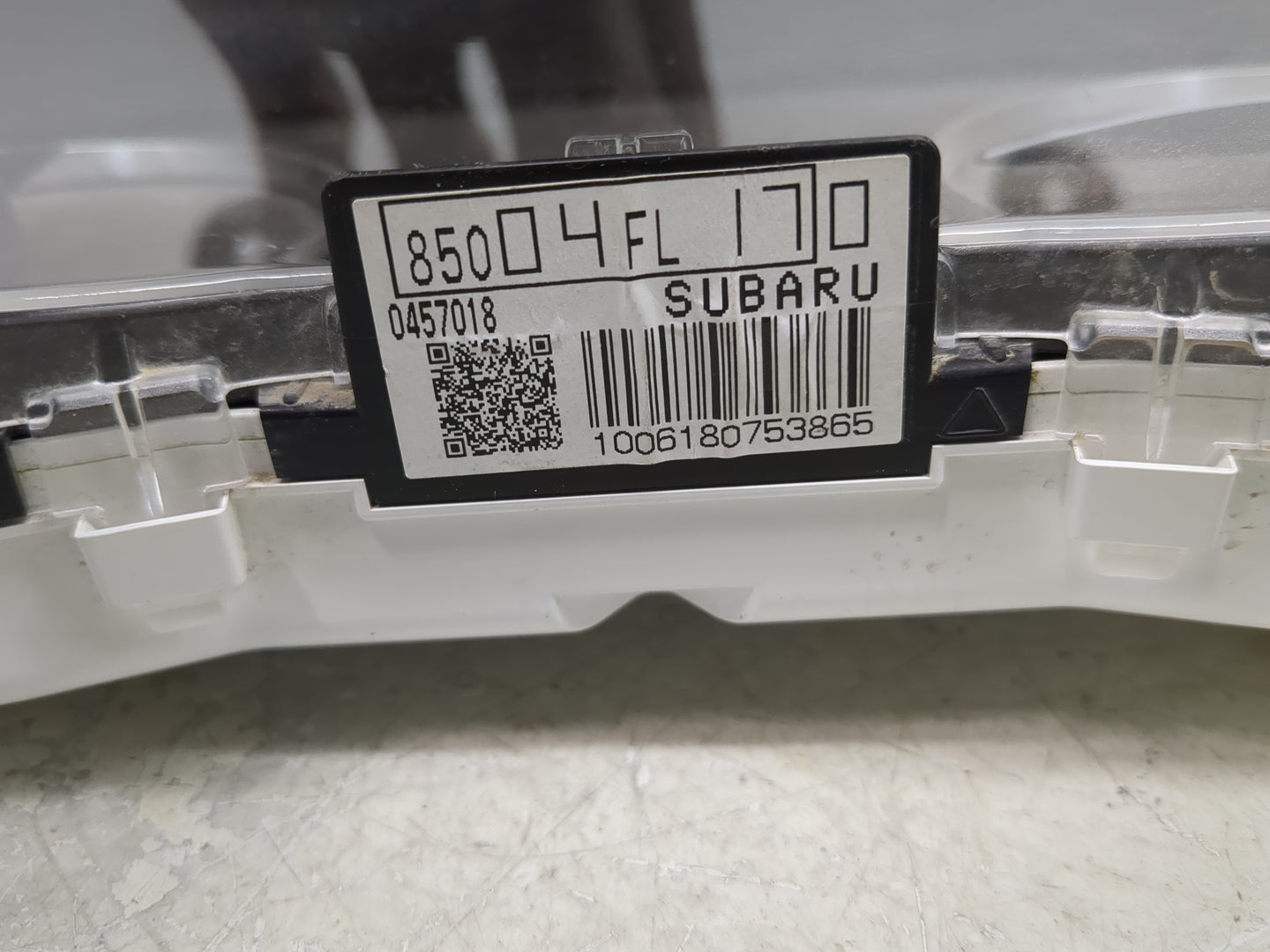 2019 Subaru Xv Instrument Cluster Speedometer Gauges P/N:85004FL170 Fits OEM Used Auto Parts - Oemusedautoparts1.com