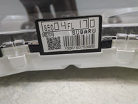 2019 Subaru Xv Instrument Cluster Speedometer Gauges P/N:85004FL170 Fits OEM Used Auto Parts - Oemusedautoparts1.com
