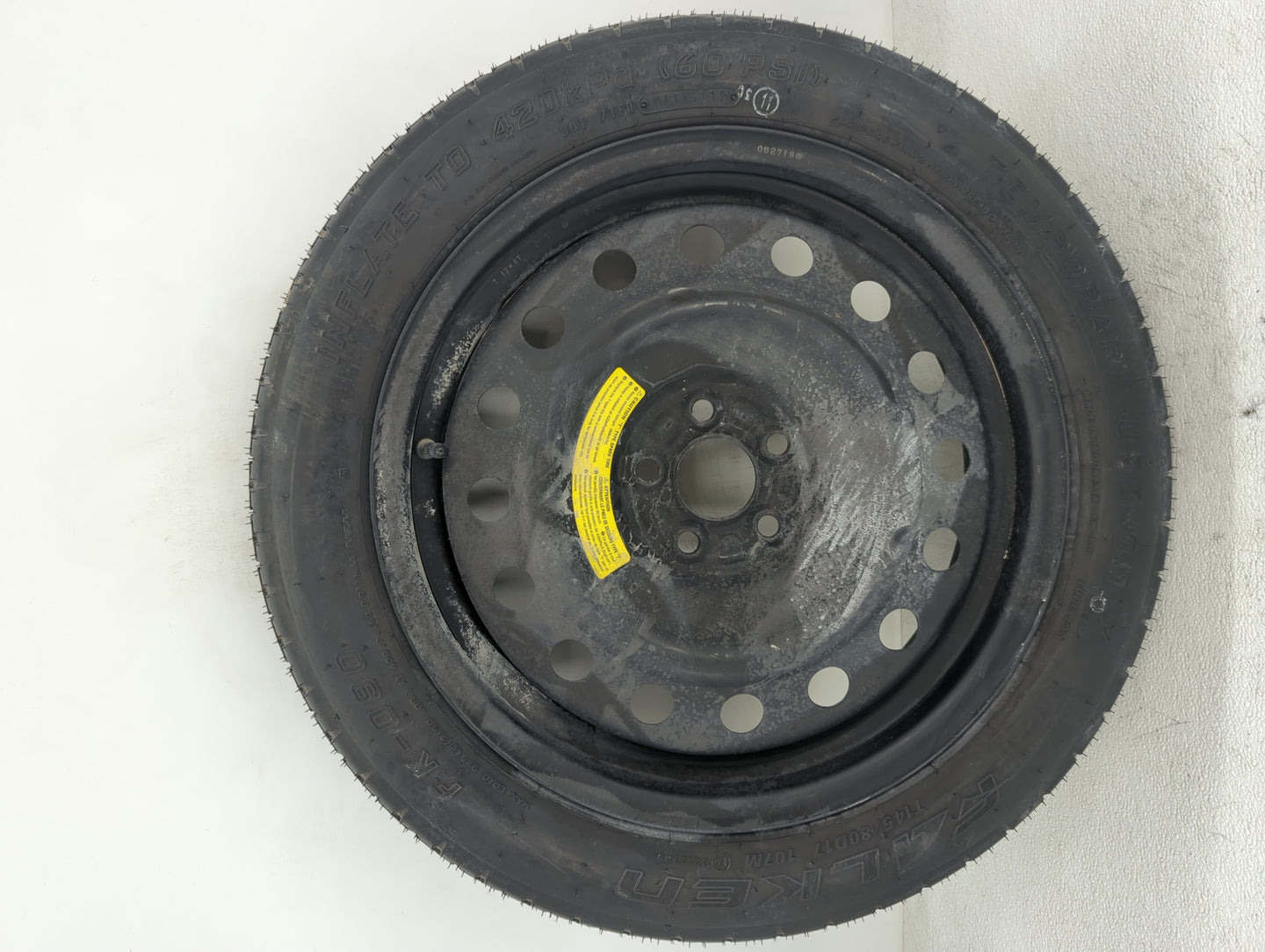 2019 Subaru Xv Spare Donut Tire Wheel Rim Oem - Oemusedautoparts1.com