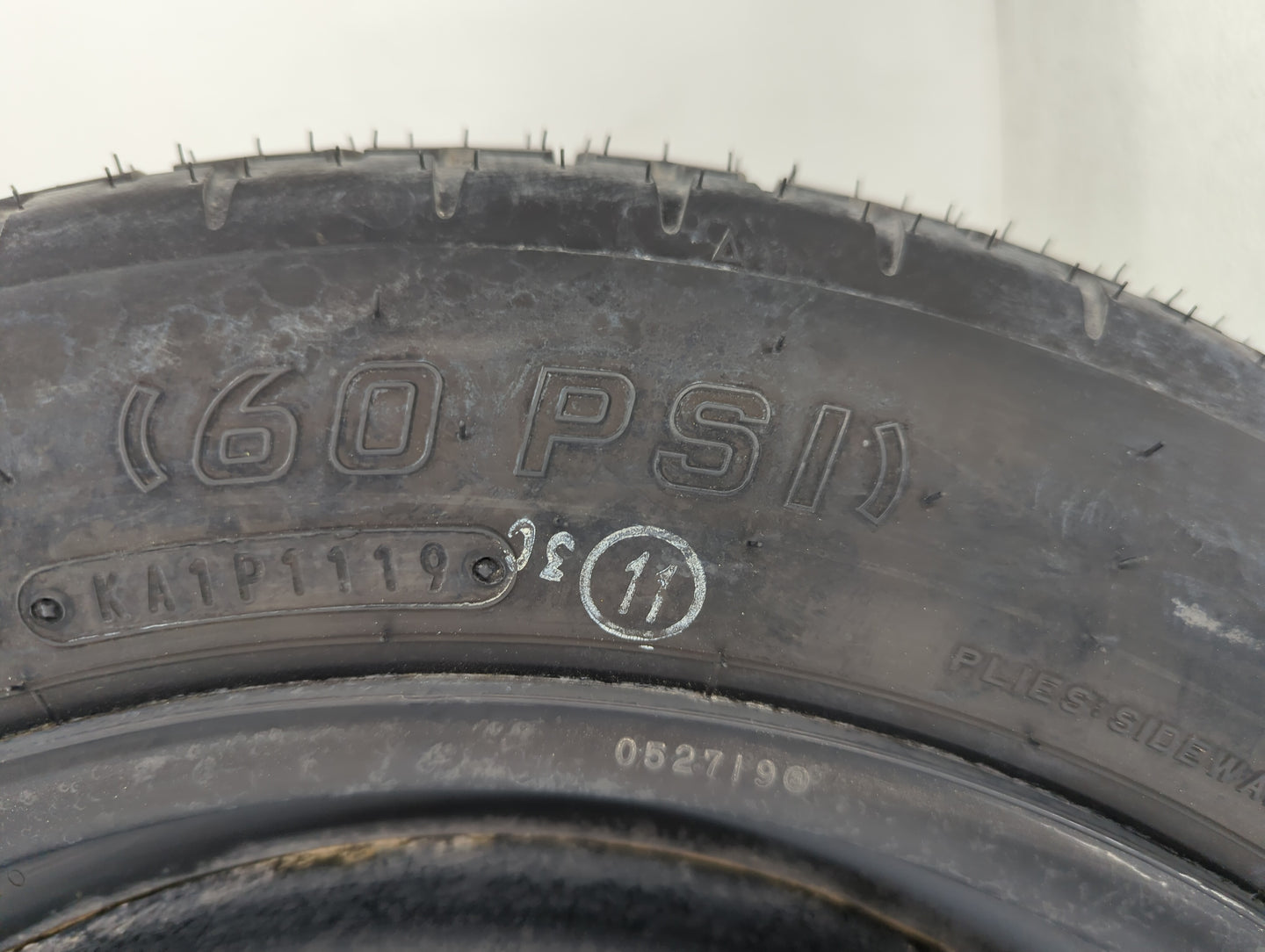 2019 Subaru Xv Spare Donut Tire Wheel Rim Oem - Oemusedautoparts1.com