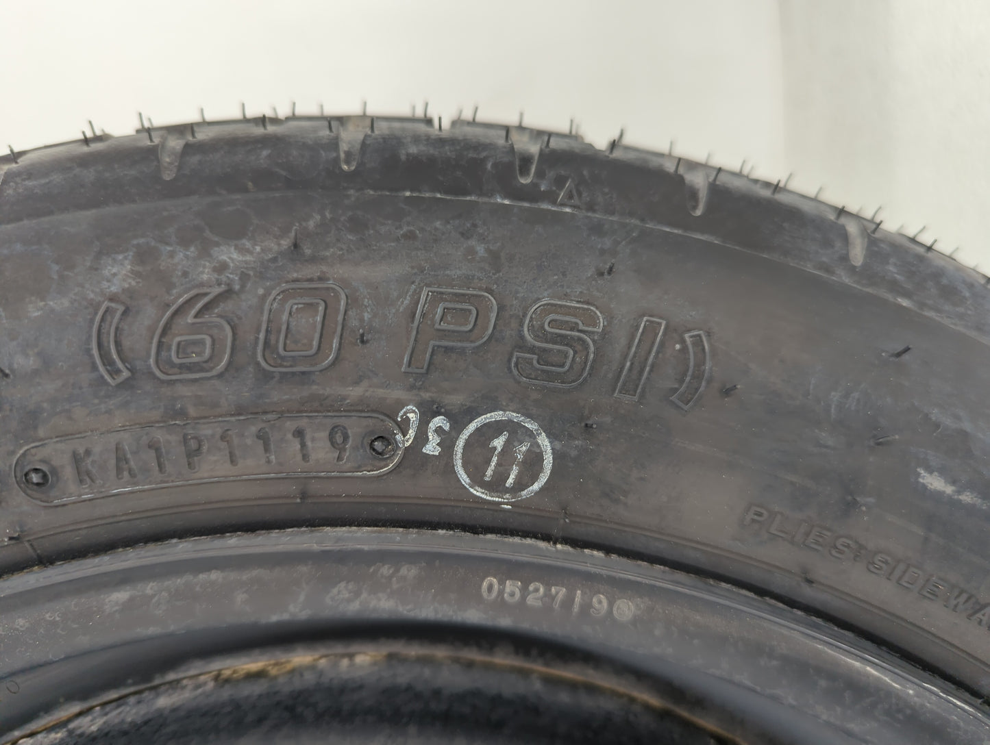 2019 Subaru Xv Spare Donut Tire Wheel Rim Oem - Oemusedautoparts1.com