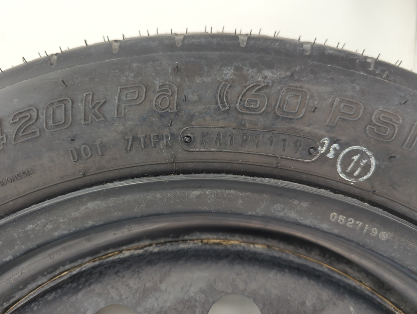 2019 Subaru Xv Spare Donut Tire Wheel Rim Oem - Oemusedautoparts1.com