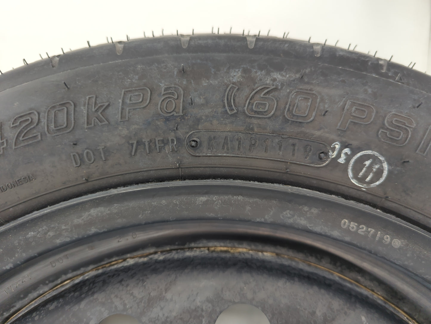 2019 Subaru Xv Spare Donut Tire Wheel Rim Oem - Oemusedautoparts1.com