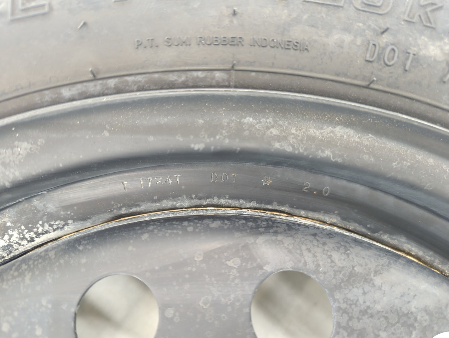 2019 Subaru Xv Spare Donut Tire Wheel Rim Oem - Oemusedautoparts1.com