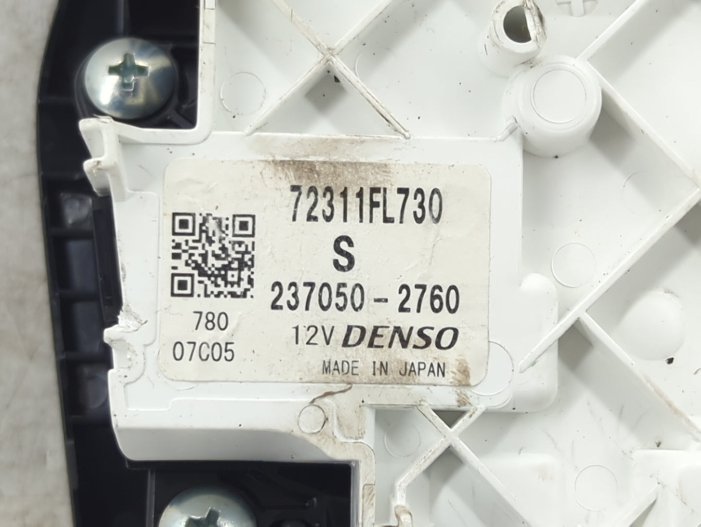 2019 Subaru Xv Climate Control Module Temperature AC/Heater Replacement P/N:237050-2760 72311FL730 Fits OEM Used Auto Parts 