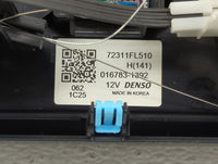 2019 Subaru Xv Climate Control Module Temperature AC/Heater Replacement P/N:72311FL510 Fits OEM Used Auto Parts - Oemusedaut