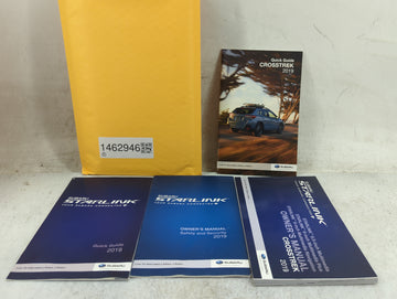 2019 Subaru Xv Owners Manual Book Guide P/N:MSA5B1907A OEM Used Auto Parts - Oemusedautoparts1.com