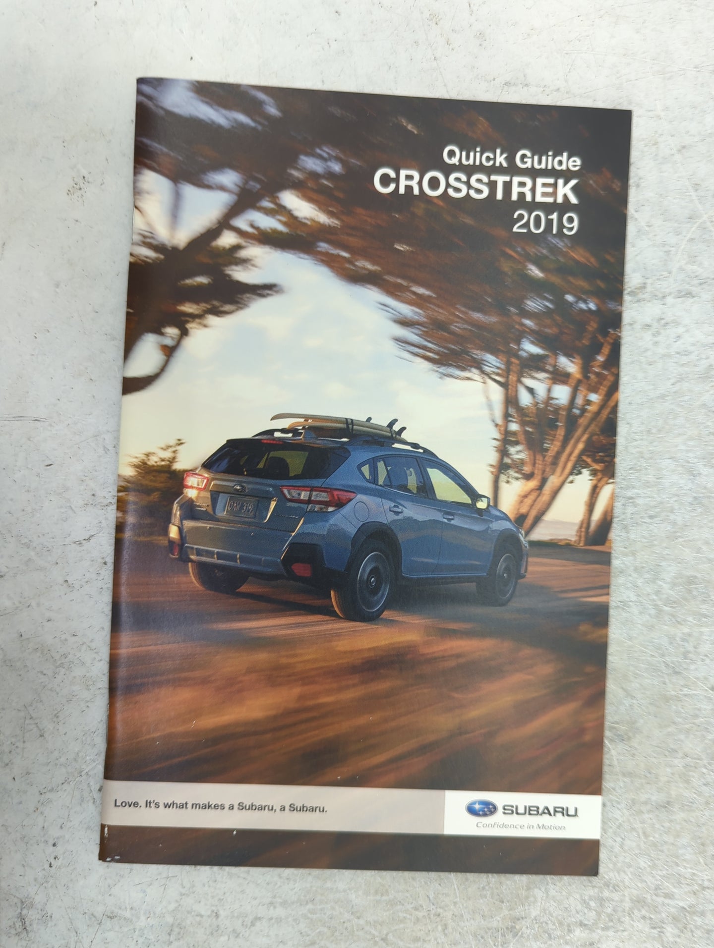 2019 Subaru Xv Owners Manual Book Guide P/N:MSA5B1907A OEM Used Auto Parts - Oemusedautoparts1.com