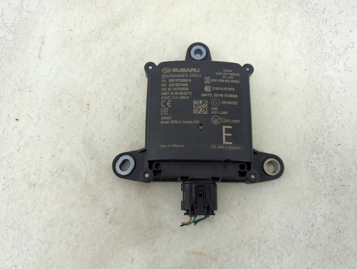 2019 Subaru Xv Driver Assist Control Module - Oemusedautoparts1.com
