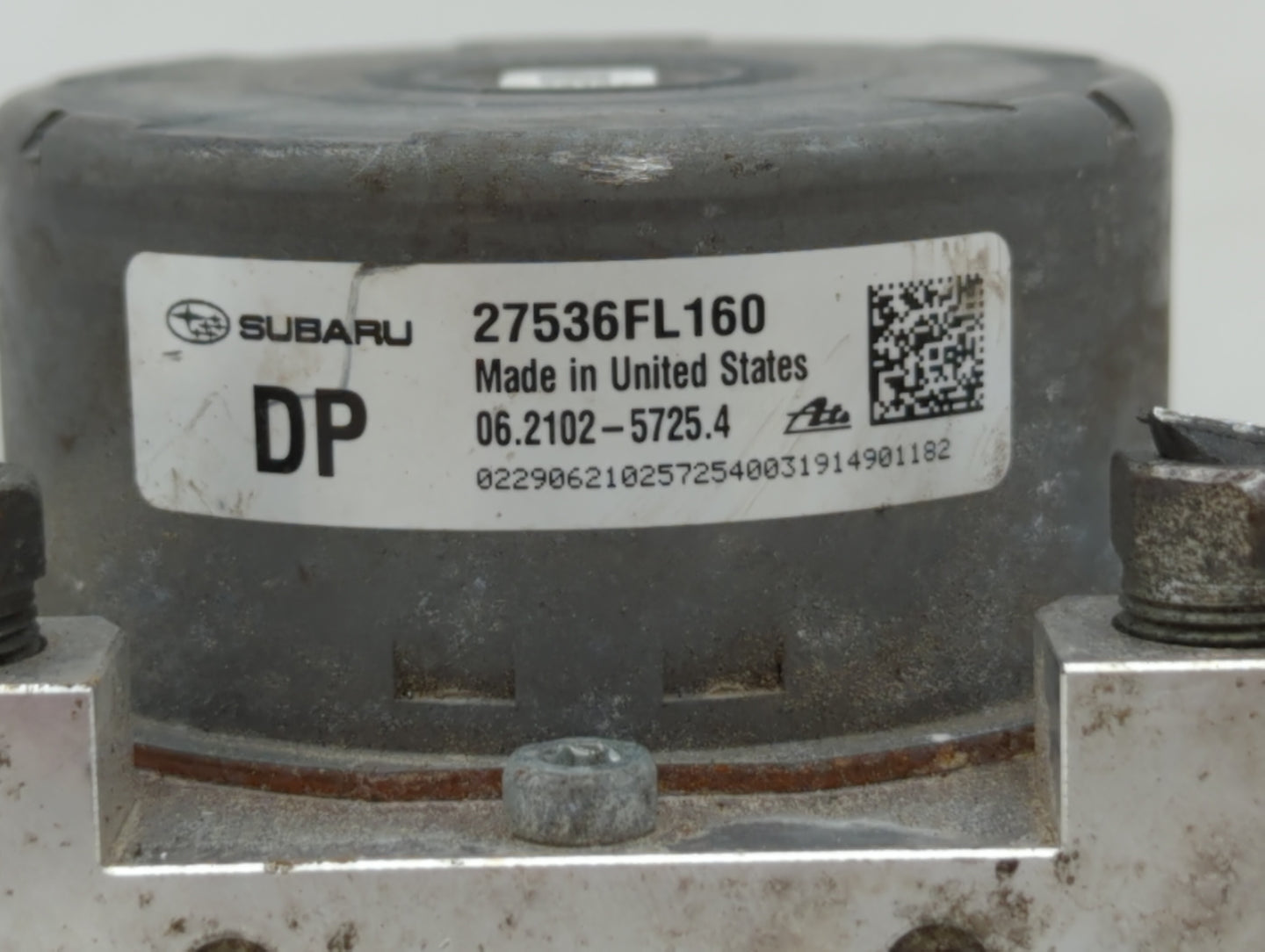 2019 Subaru Xv ABS Pump Control Module Replacement P/N:27536FL160 Fits OEM Used Auto Parts - Oemusedautoparts1.com