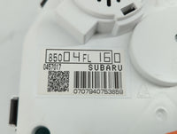 2019 Subaru Xv Instrument Cluster Speedometer Gauges P/N:85004FL160 Fits OEM Used Auto Parts - Oemusedautoparts1.com