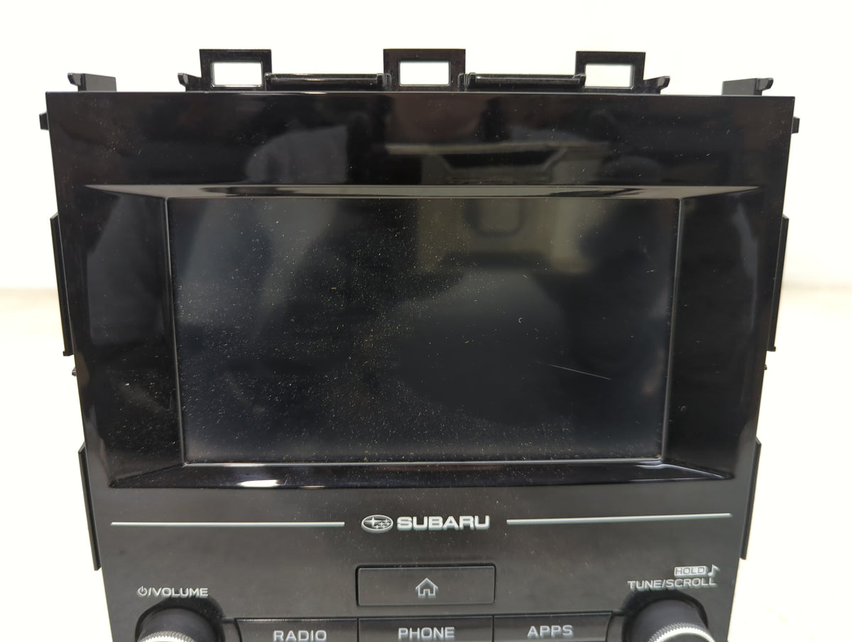 2019 Subaru Xv Radio AM FM Cd Player Receiver Replacement P/N:86201FL660 Fits OEM Used Auto Parts - Oemusedautoparts1.com