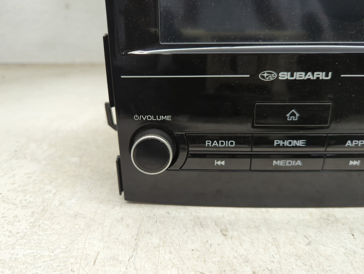 2019 Subaru Xv Radio AM FM Cd Player Receiver Replacement P/N:86201FL660 Fits OEM Used Auto Parts - Oemusedautoparts1.com