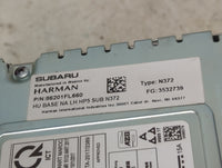 2019 Subaru Xv Radio AM FM Cd Player Receiver Replacement P/N:86201FL660 Fits OEM Used Auto Parts - Oemusedautoparts1.com