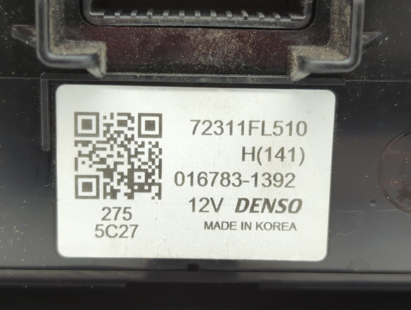 2019 Subaru Xv Climate Control Module Temperature AC/Heater Replacement P/N:72311FL510 Fits OEM Used Auto Parts - Oemusedaut