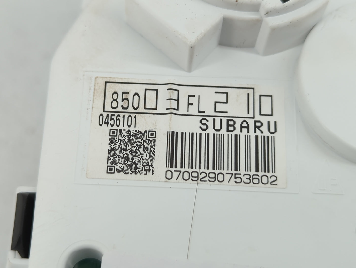 2019 Subaru Xv Instrument Cluster Speedometer Gauges P/N:85003FL210 Fits OEM Used Auto Parts - Oemusedautoparts1.com