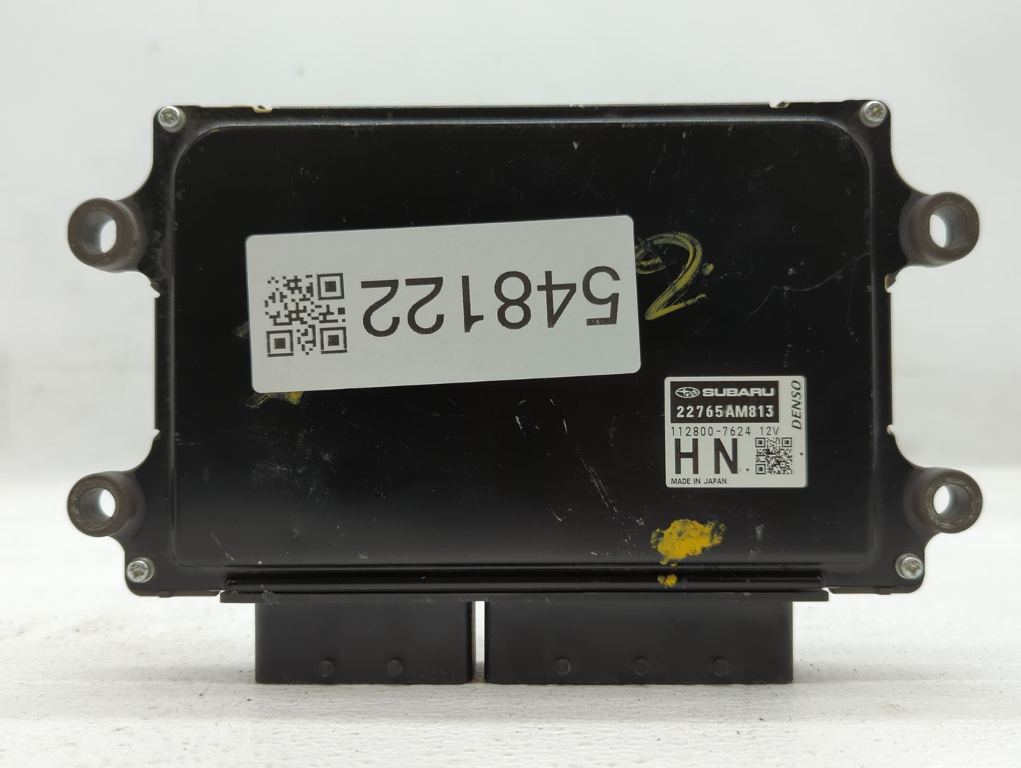 2019 Subaru Xv PCM Engine Control Computer ECU ECM PCU OEM P/N:22765AM813 Fits OEM Used Auto Parts - Oemusedautoparts1.com