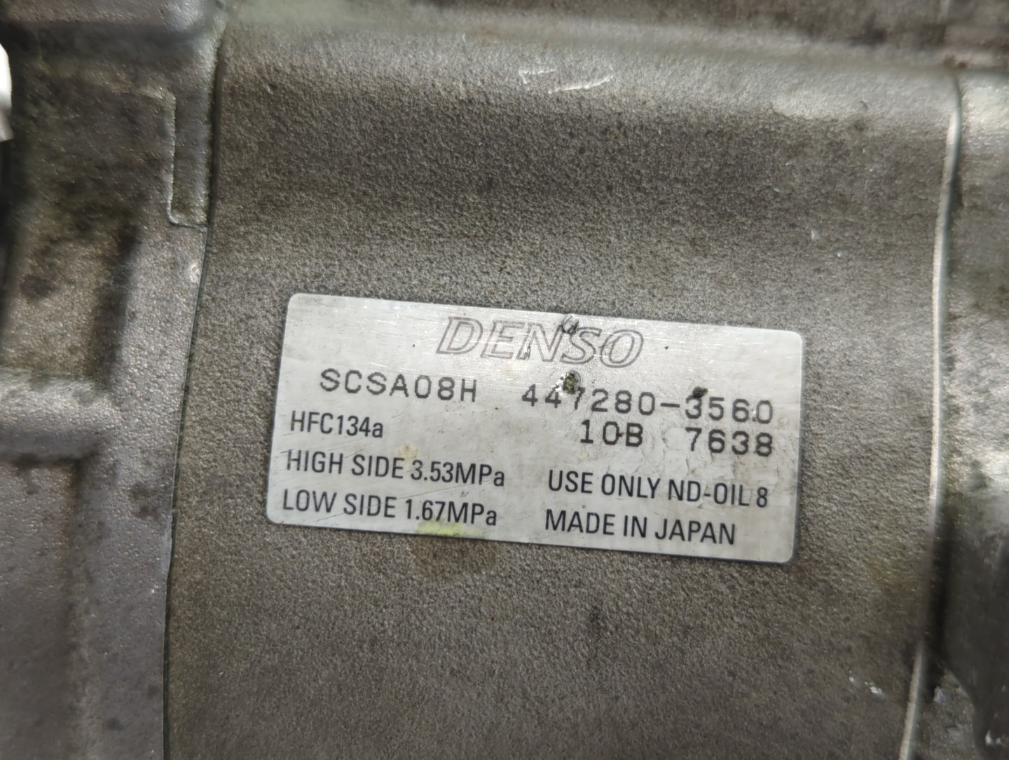 2019 Subaru Xv Air Conditioning A/c Ac Compressor Oem - Oemusedautoparts1.com