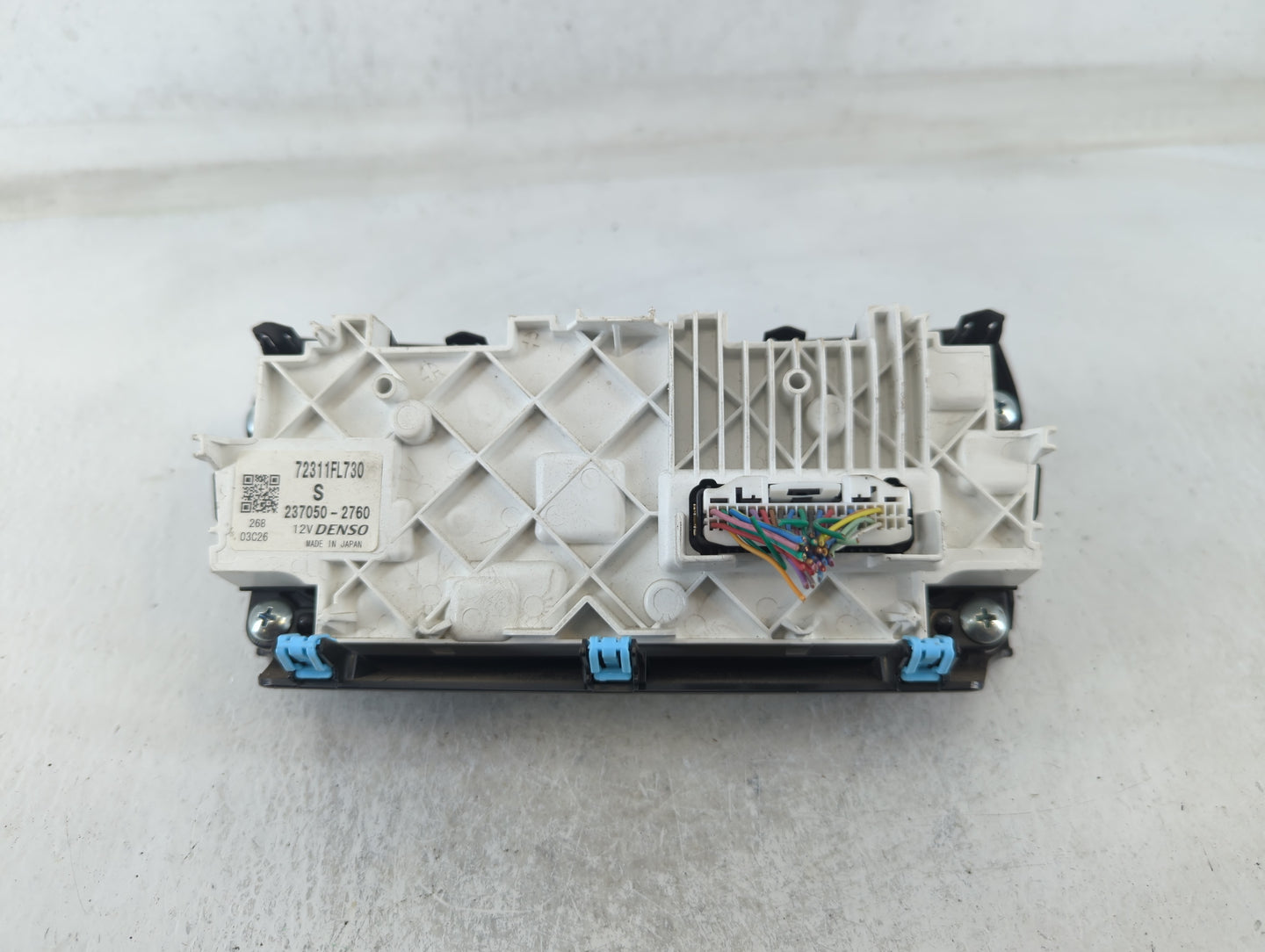 2019 Subaru Xv Climate Control Module Temperature AC/Heater Replacement P/N:72311FL730 Fits OEM Used Auto Parts - Oemusedaut
