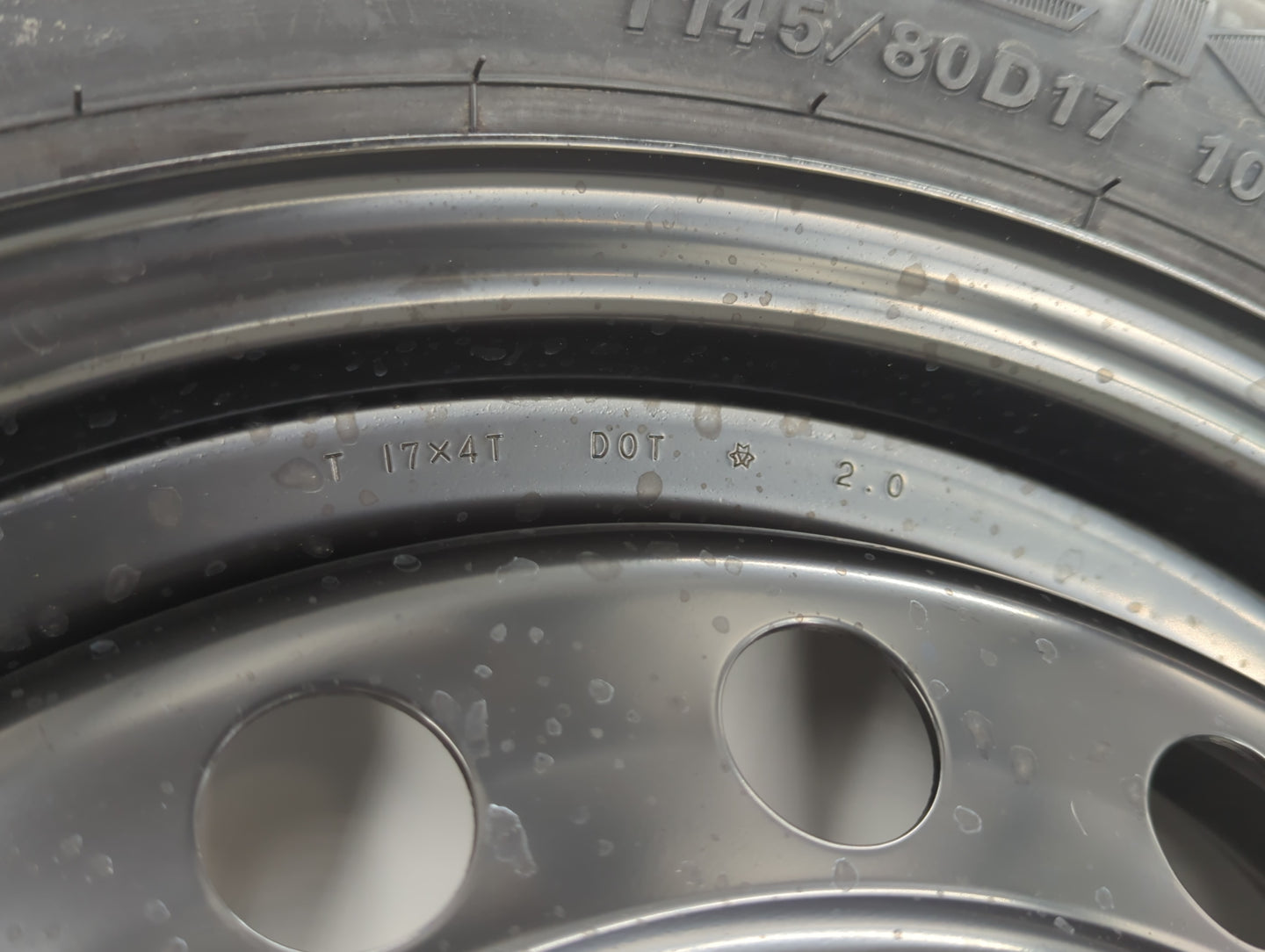 2019 Subaru Xv Spare Donut Tire Wheel Rim Oem - Oemusedautoparts1.com