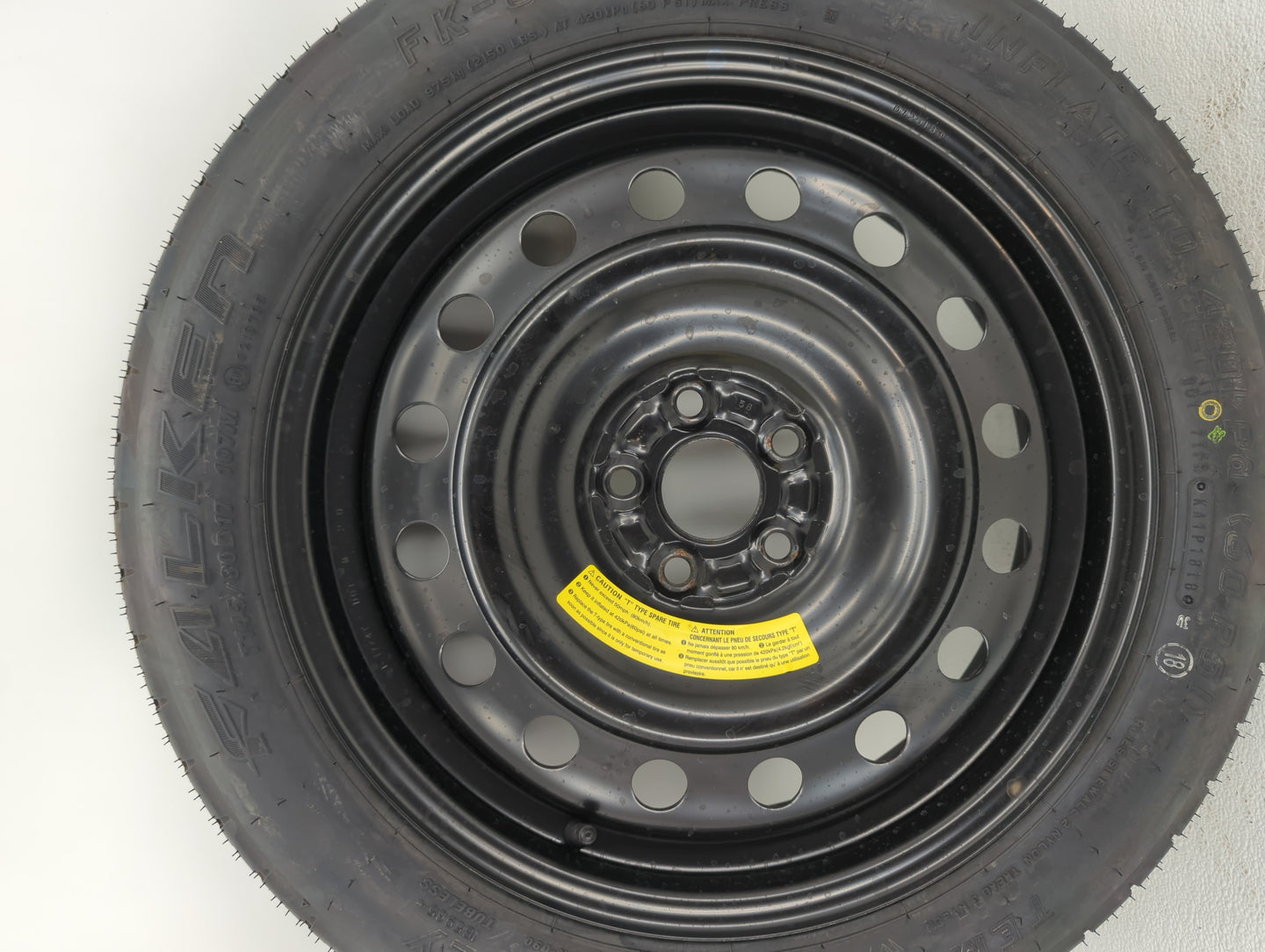 2019 Subaru Xv Spare Donut Tire Wheel Rim Oem - Oemusedautoparts1.com