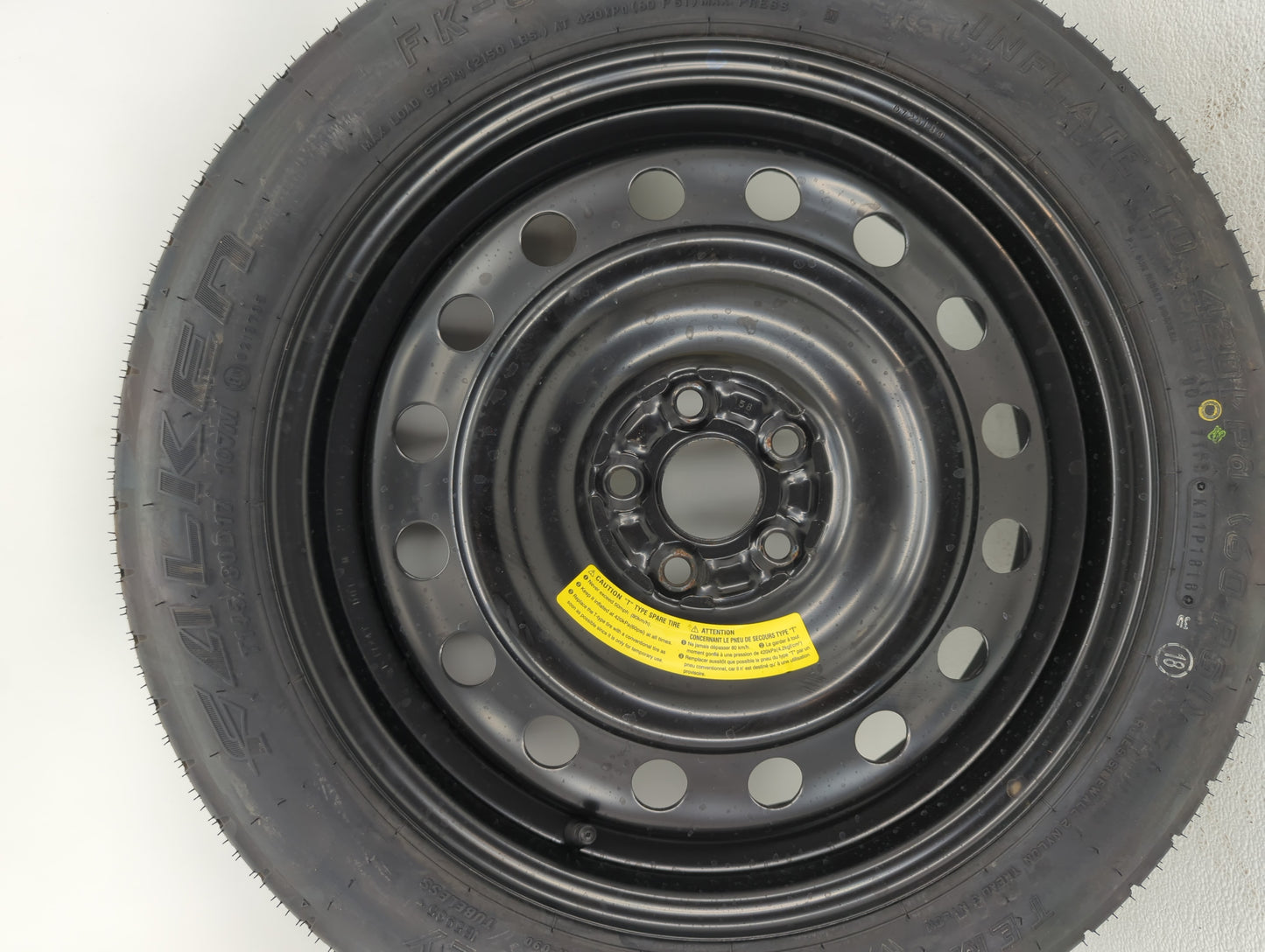 2019 Subaru Xv Spare Donut Tire Wheel Rim Oem - Oemusedautoparts1.com