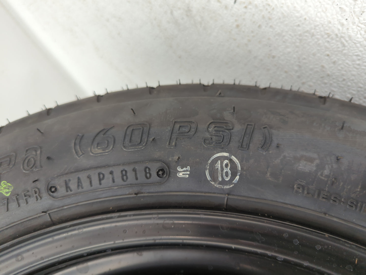 2019 Subaru Xv Spare Donut Tire Wheel Rim Oem - Oemusedautoparts1.com