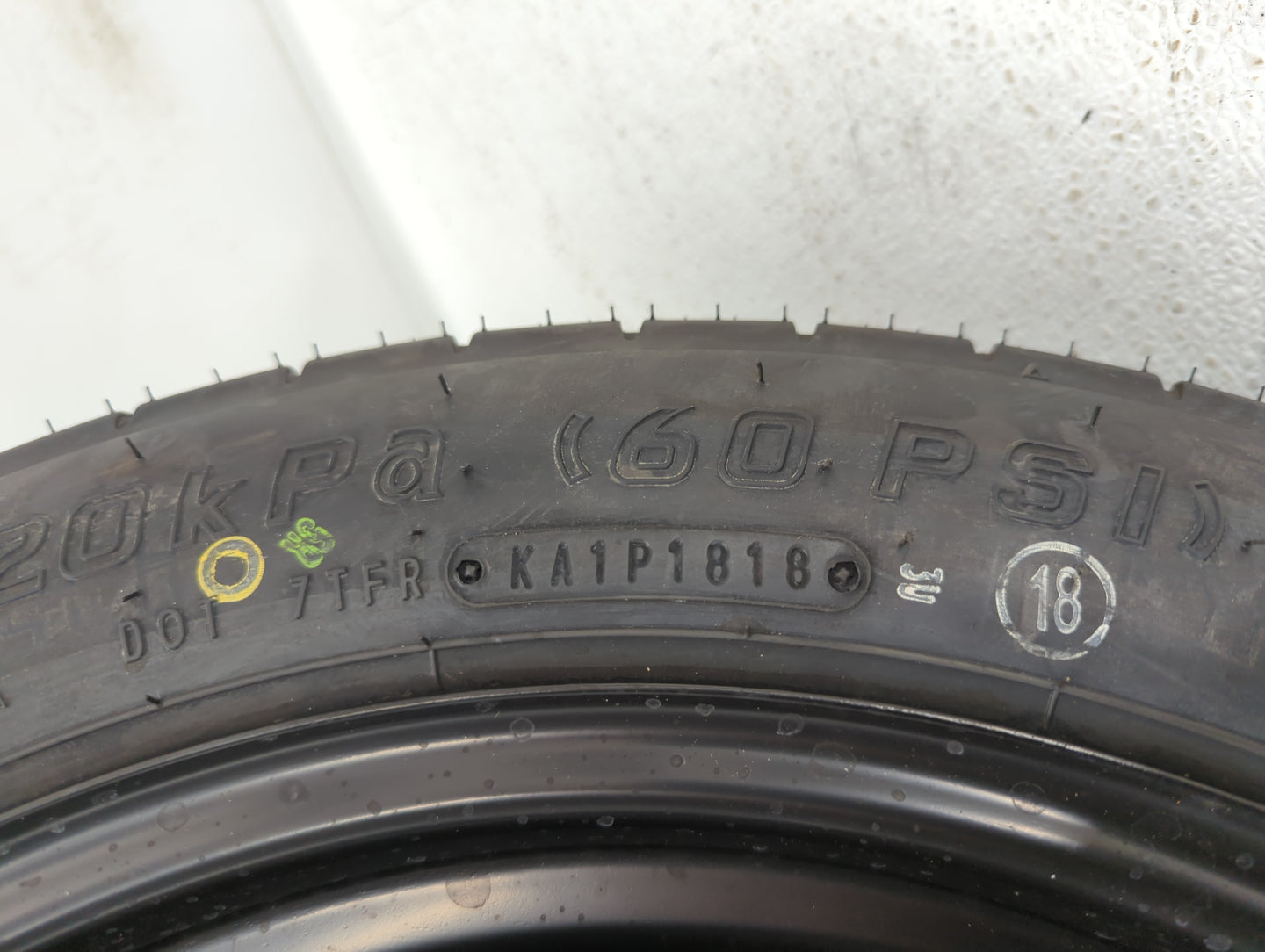 2019 Subaru Xv Spare Donut Tire Wheel Rim Oem - Oemusedautoparts1.com