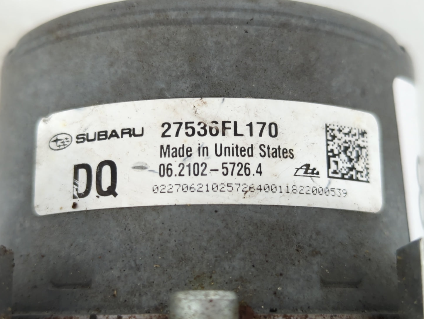 2019 Subaru Xv ABS Pump Control Module Replacement P/N:2102-5726 27536FL170 Fits OEM Used Auto Parts - Oemusedautoparts1.com
