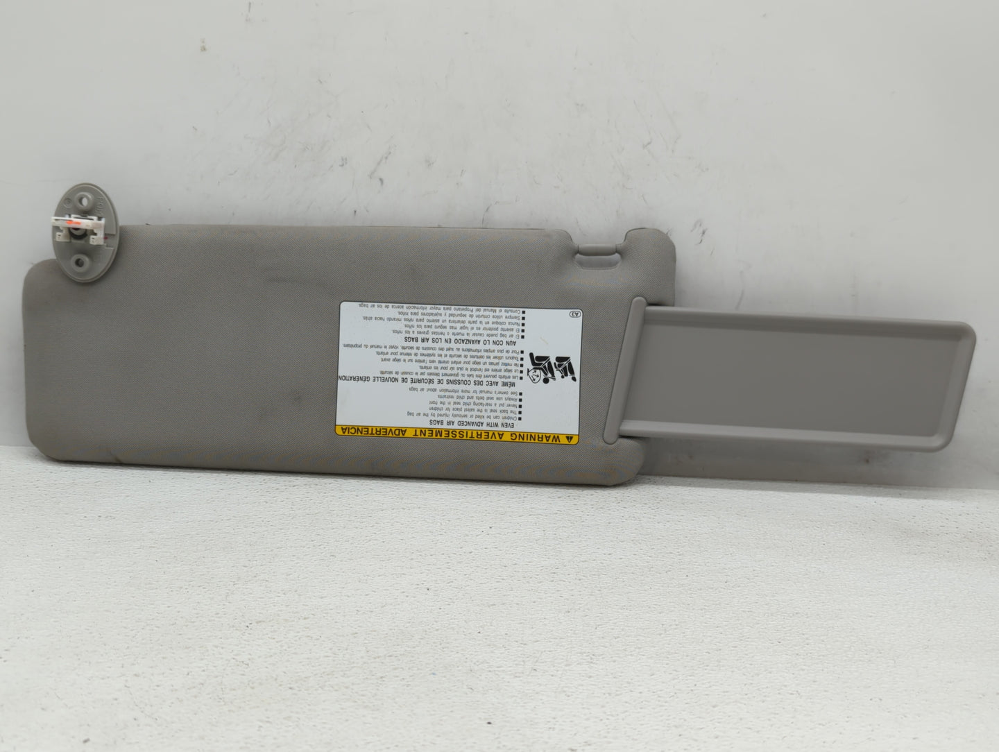 2010-2022 Toyota 4runner Sun Visor Shade Replacement Passenger Right Mirror Fits OEM Used Auto Parts - Oemusedautoparts1.com