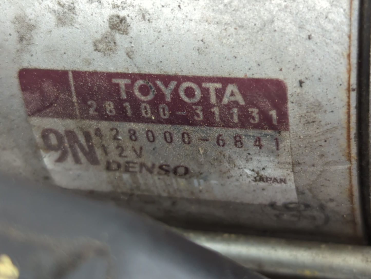 2010-2022 Toyota 4runner Car Starter Motor Solenoid OEM P/N:28000-6841 28100-31131 Fits OEM Used Auto Parts - Oemusedautopar