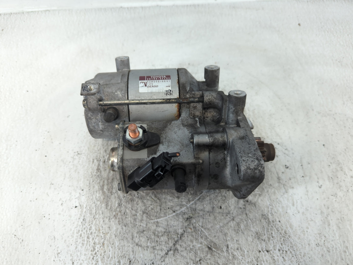 2010-2022 Toyota 4runner Car Starter Motor Solenoid OEM P/N:428000-6841 28100-31131 Fits OEM Used Auto Parts - Oemusedautopa