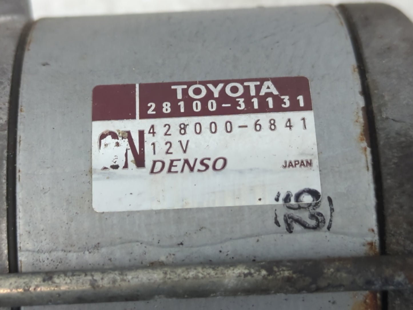 2010-2022 Toyota 4runner Car Starter Motor Solenoid OEM P/N:428000-6841 28100-31131 Fits OEM Used Auto Parts - Oemusedautopa