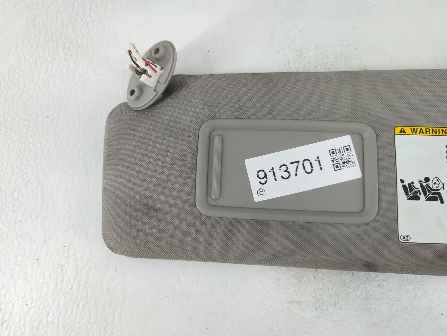 2010-2022 Toyota 4runner Sun Visor Shade Replacement Passenger Right Mirror Fits OEM Used Auto Parts - Oemusedautoparts1.com