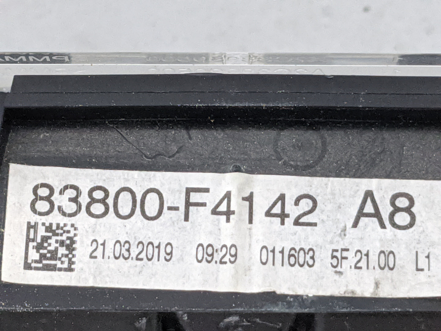 2018-2019 Toyota C-Hr Instrument Cluster Speedometer Gauges P/N:83800-F4142 Fits Fits 2018 2019 OEM Used Auto Parts - Oemuse