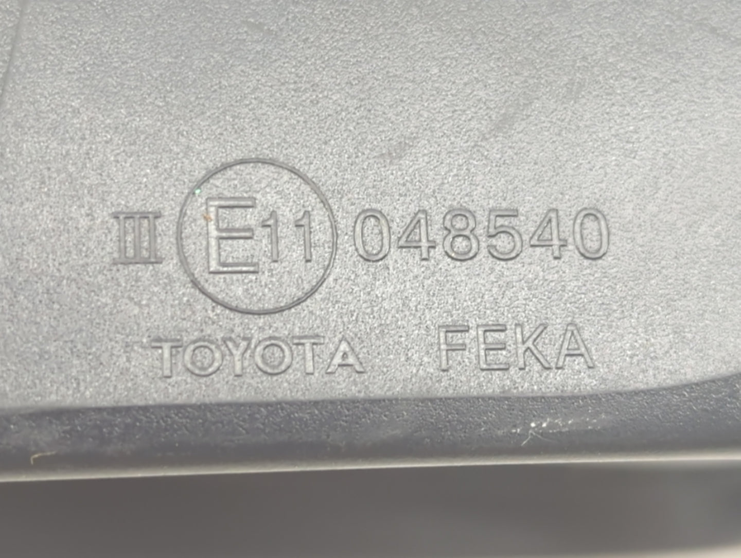 2018-2022 Toyota C-Hr Passenger Side View Mirror - Right Door Mirror OEM Used - Oemusedautoparts1.com