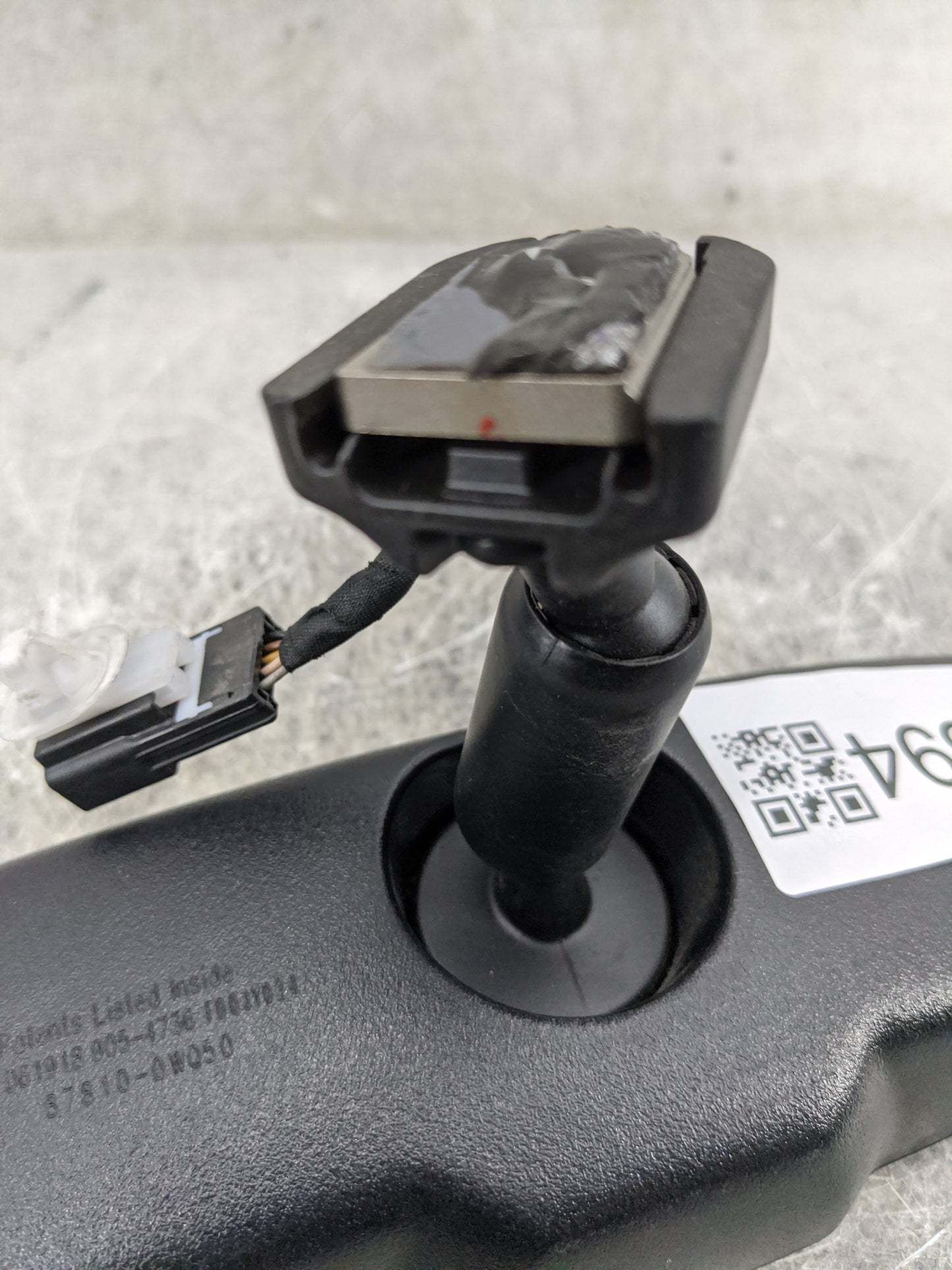 2019-2020 Toyota C-Hr Interior Rear View Mirror Replacement OEM P/N:046004 GNTX-533, 87810-0W050 Fits Fits 2019 2020 OEM Use