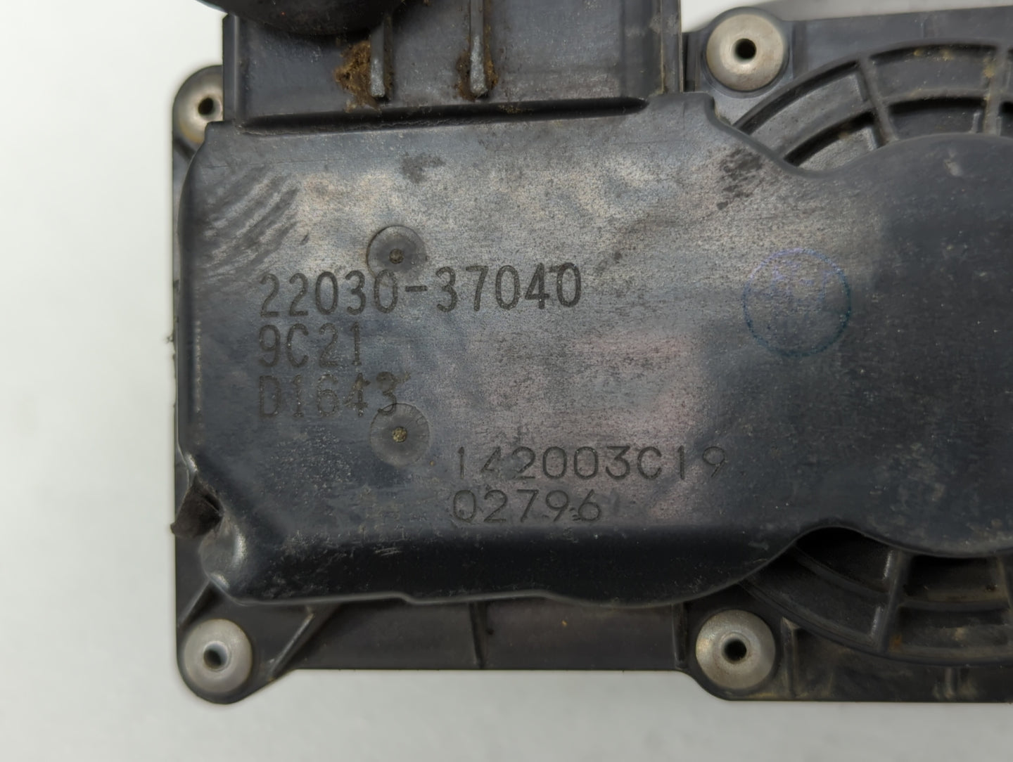 2019 Toyota C-Hr Throttle Body P/N:22030-0T130 22030-37040 Fits Fits 2013 2014 OEM Used Auto Parts - Oemusedautoparts1.com