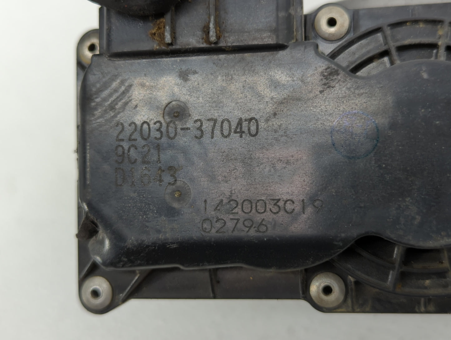 2019 Toyota C-Hr Throttle Body P/N:22030-0T130 22030-37040 Fits Fits 2013 2014 OEM Used Auto Parts - Oemusedautoparts1.com