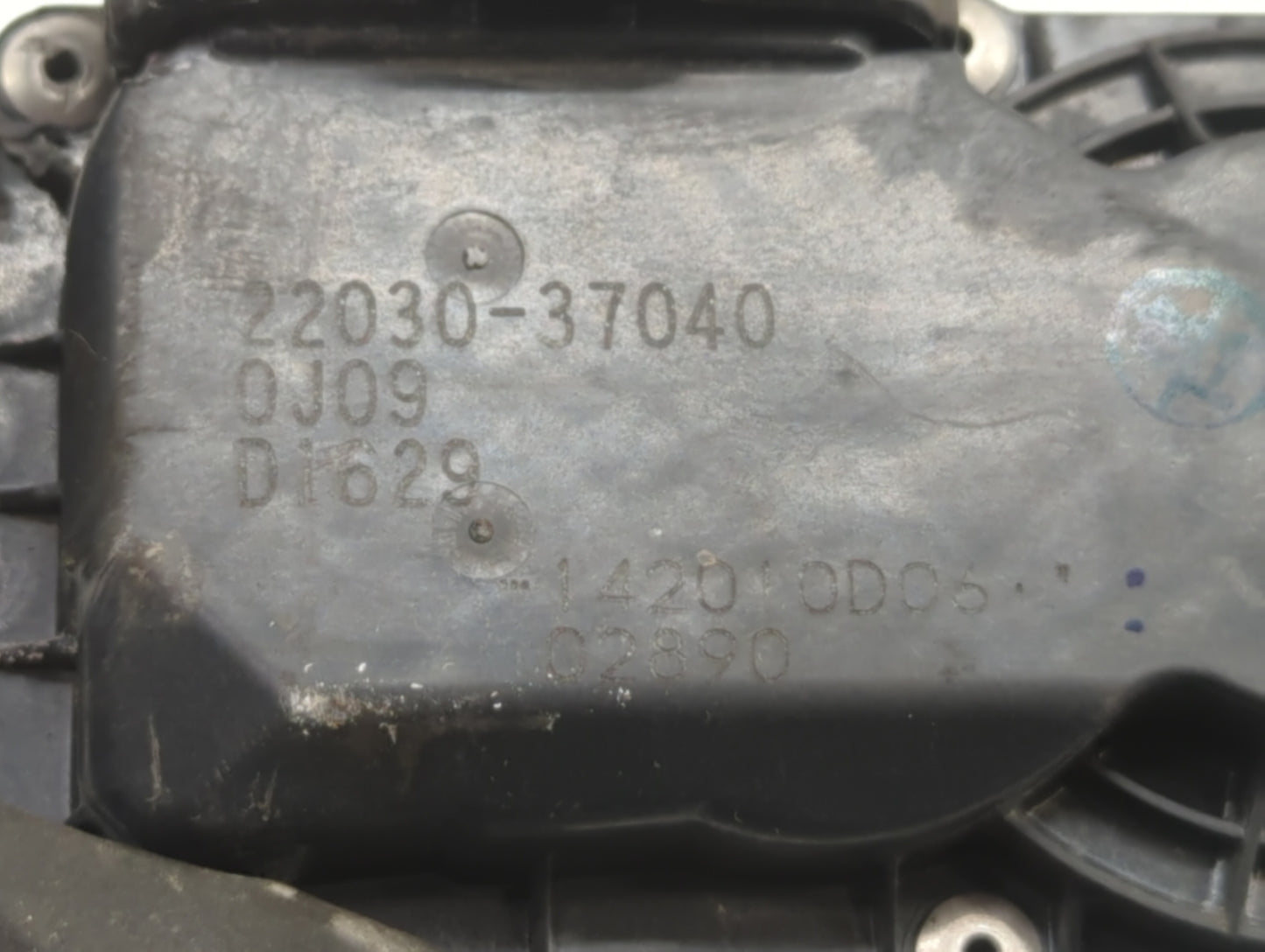 2019 Toyota C-Hr Throttle Body P/N:22030-0T130 22030-37040 Fits Fits 2013 2014 OEM Used Auto Parts - Oemusedautoparts1.com