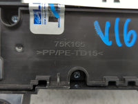 2018-2019 Toyota C-Hr Climate Control Module Temperature AC/Heater Replacement P/N:75K165 Fits Fits 2018 2019 OEM Used Auto 