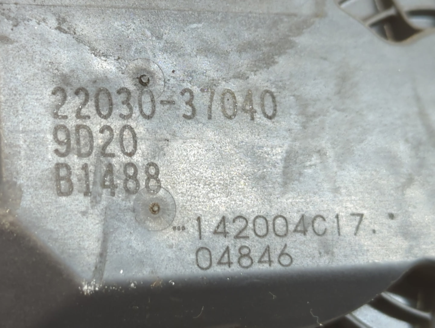 2018-2022 Toyota C-Hr Throttle Body P/N:22030-37040 Fits Fits 2013 2014 2018 2019 2020 2021 2022 OEM Used Auto Parts - Oemus