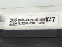 2019 Toyota Camry Instrument Cluster Speedometer Gauges P/N:83800-0XD21 Fits OEM Used Auto Parts - Oemusedautoparts1.com